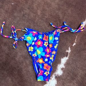 flower bikini bottoms